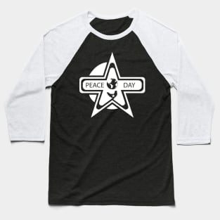 Symbol of peace day emblem Baseball T-Shirt